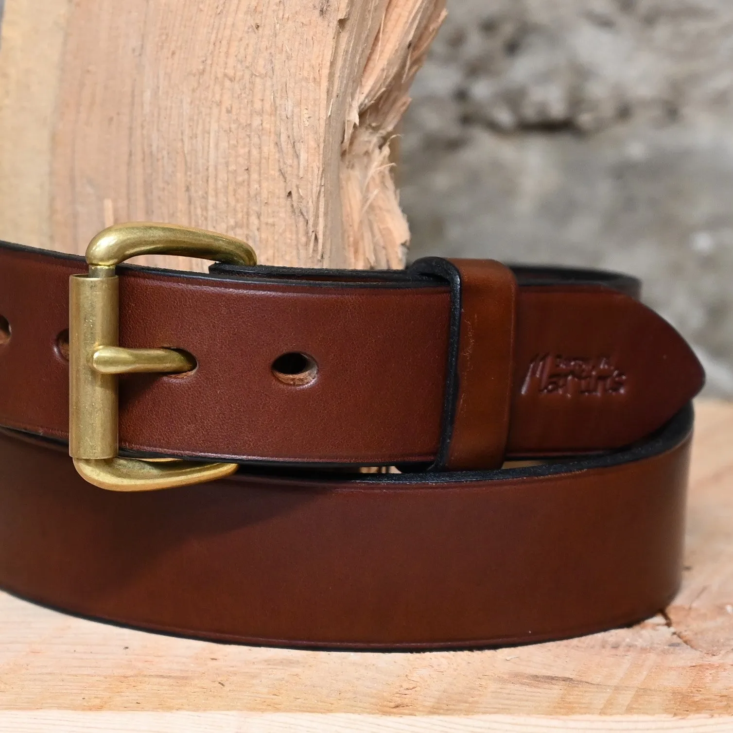 1.5" Medium Brown Belt