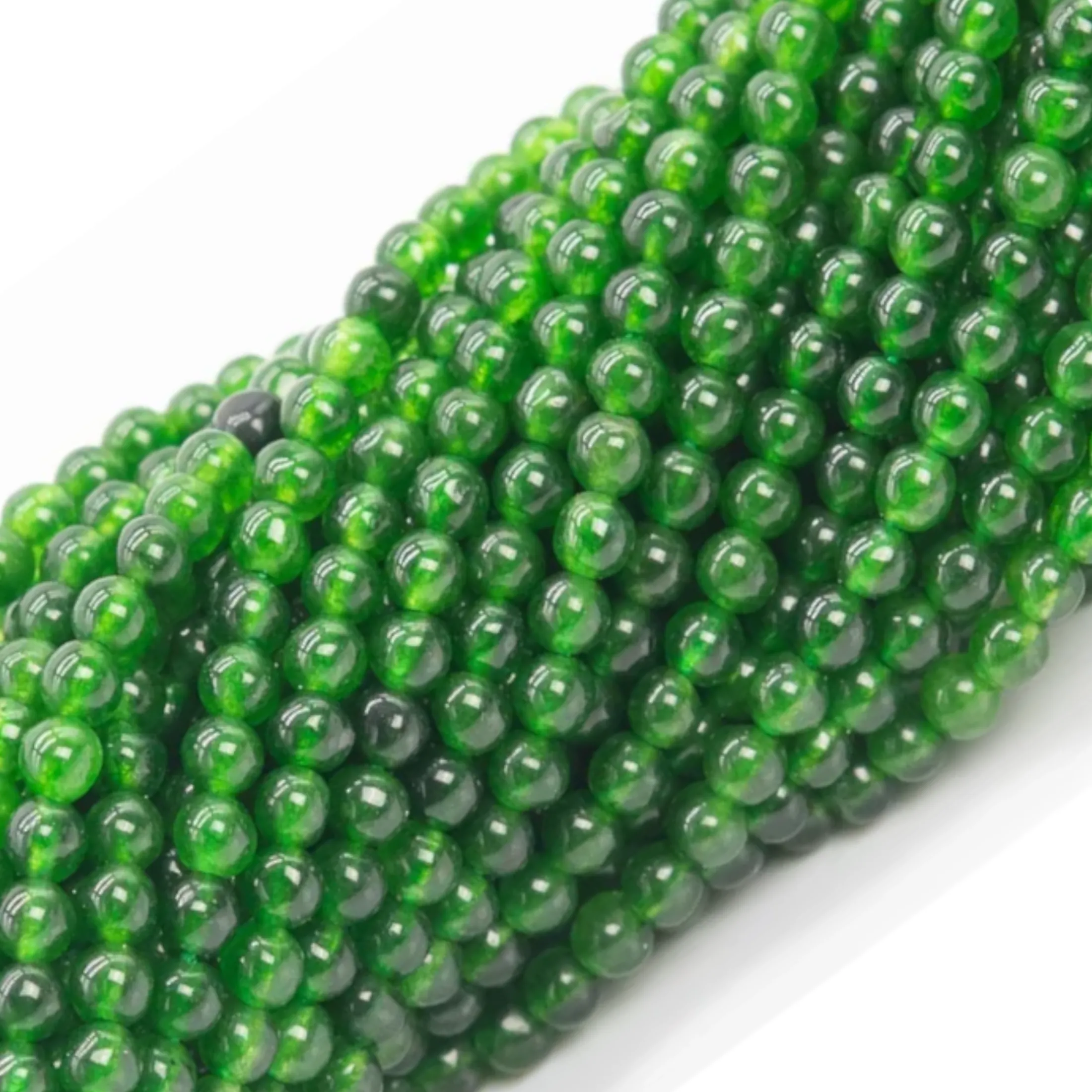 2mm Jade Beads | Tiny Beads | Loose Beads | Beads By The Strand | Gemstone Beads | Colorful Beads | Smooth Beads