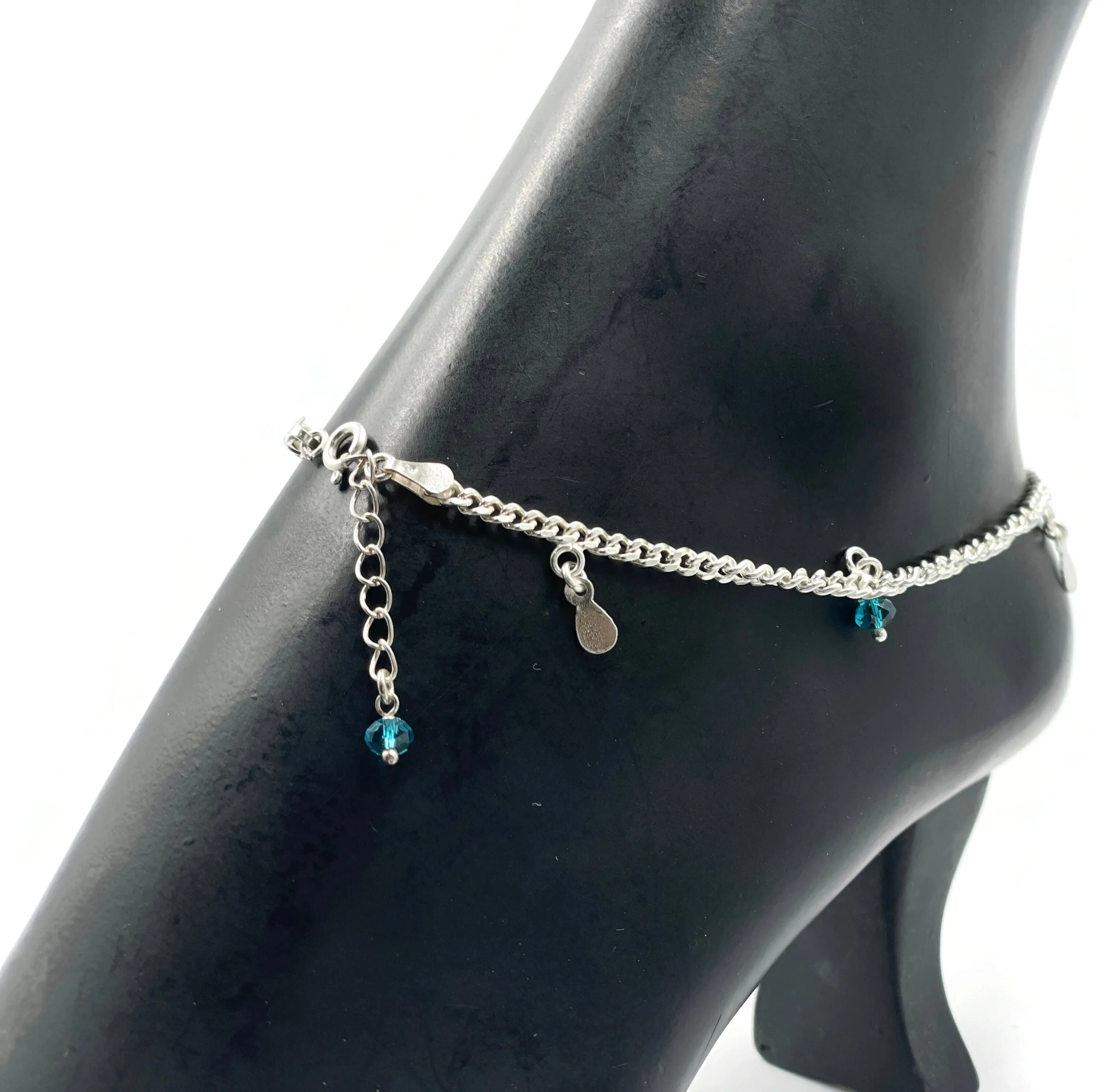 925 Sterling Silver Anklet - #97