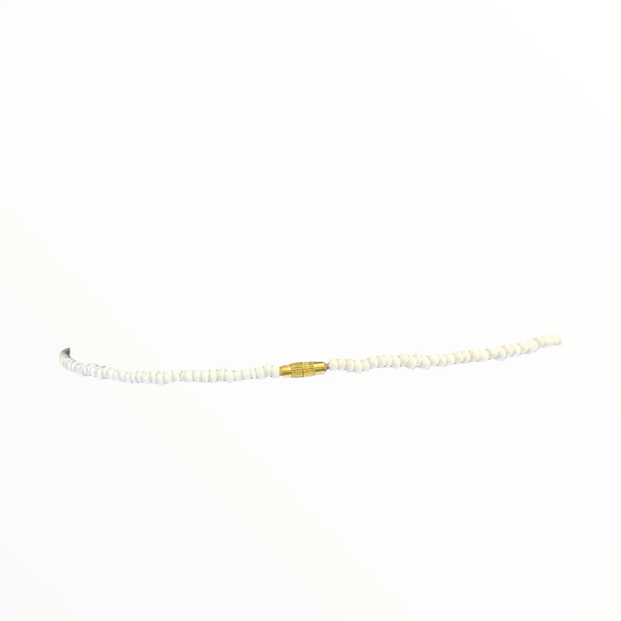 African Waist Beads- Versatile (White)