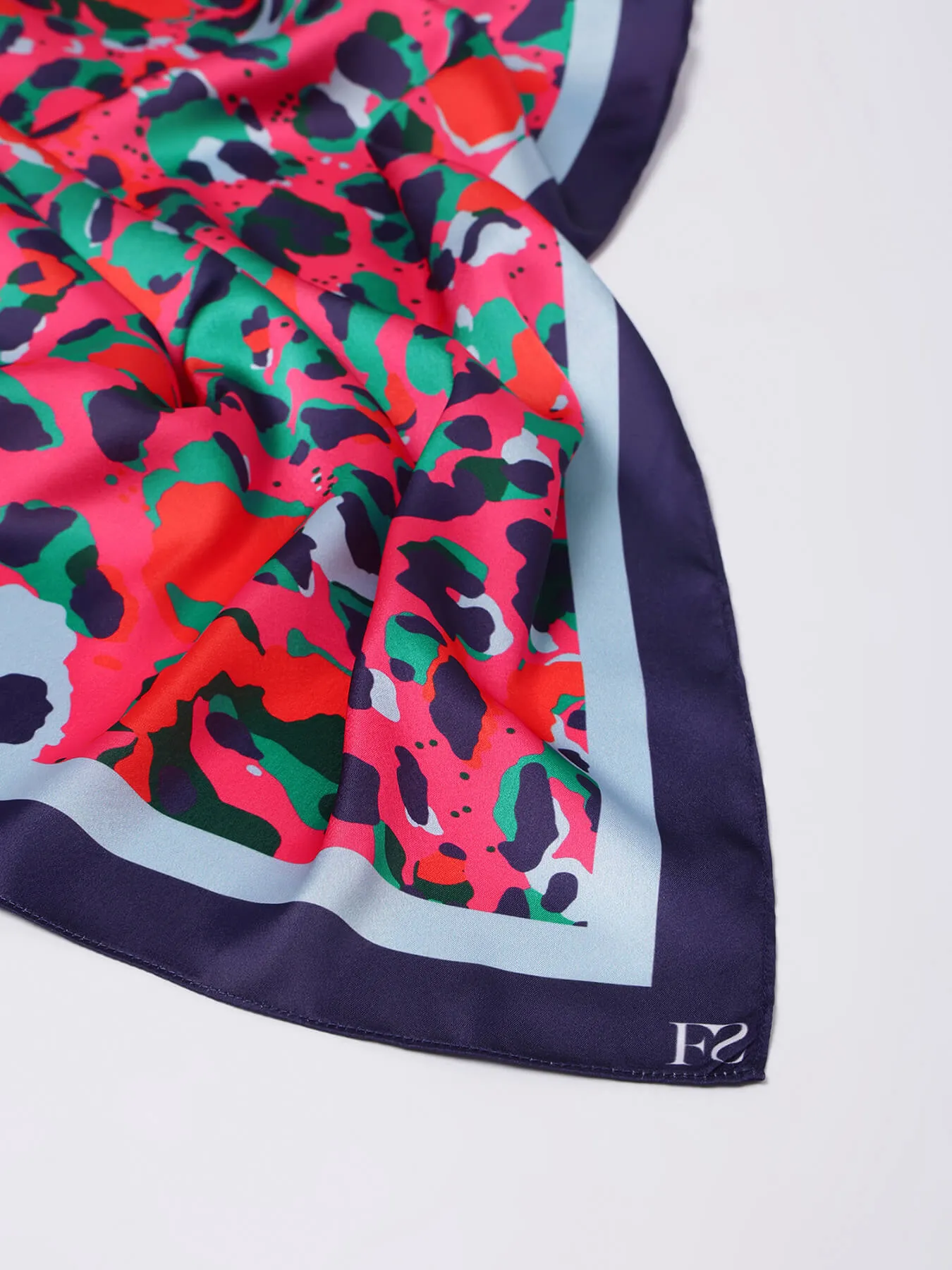 Animal Print Scarf - Pink