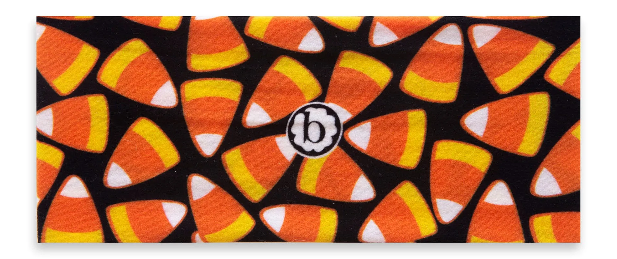 Baby Bling Candy Corn Printed Knot Headband