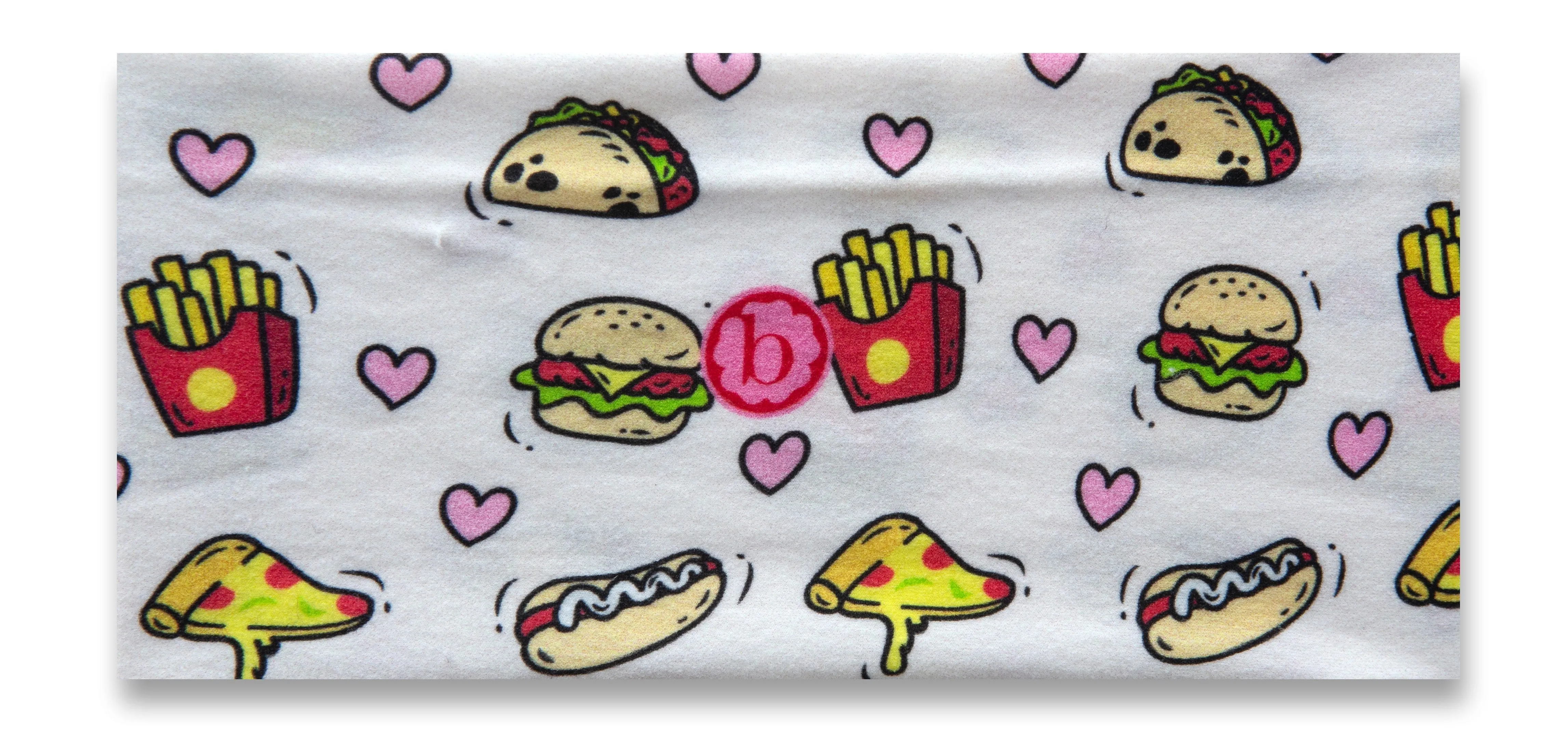 Baby Bling Nom Nom Printed Knot Headband