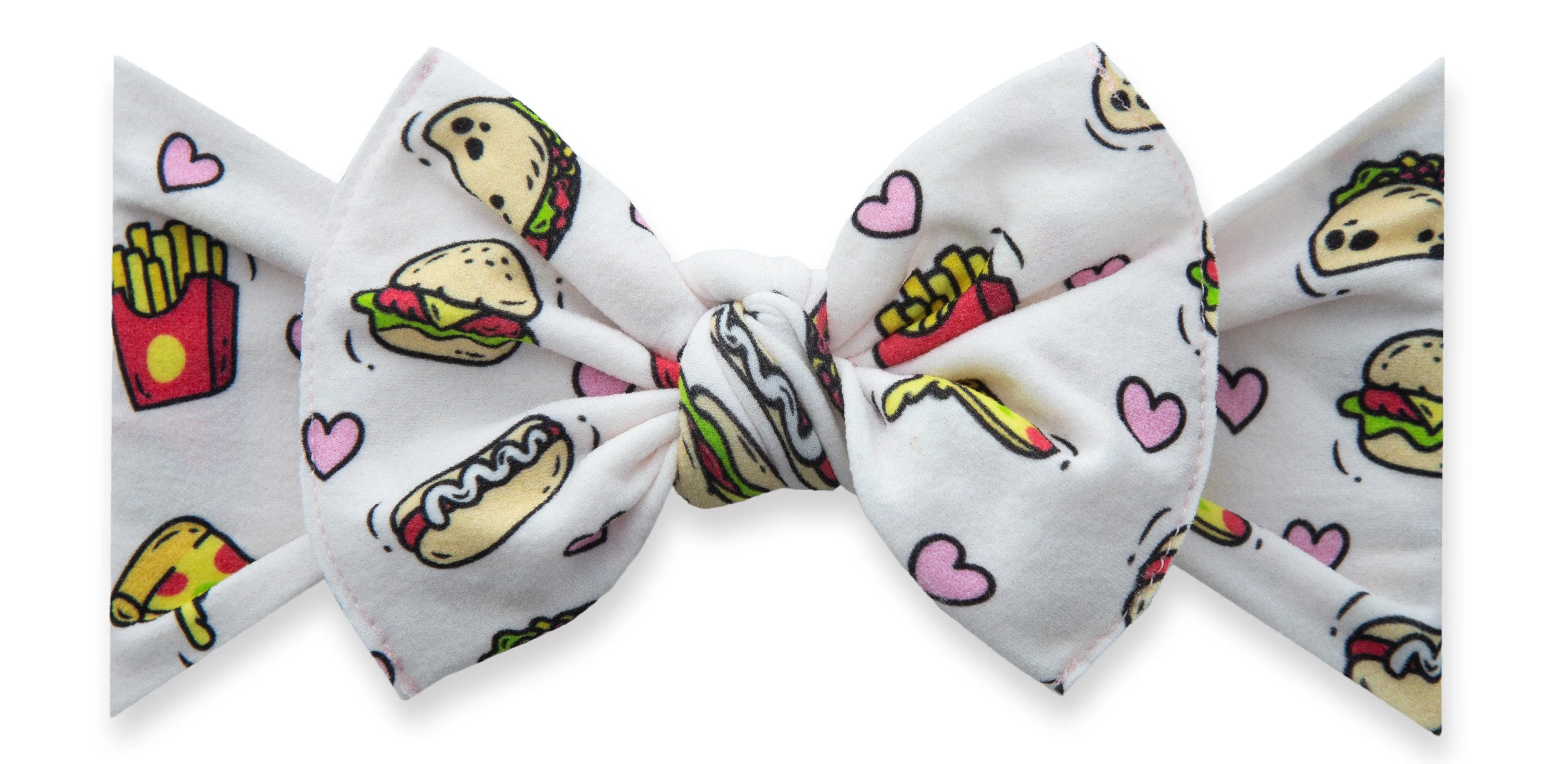 Baby Bling Nom Nom Printed Knot Headband