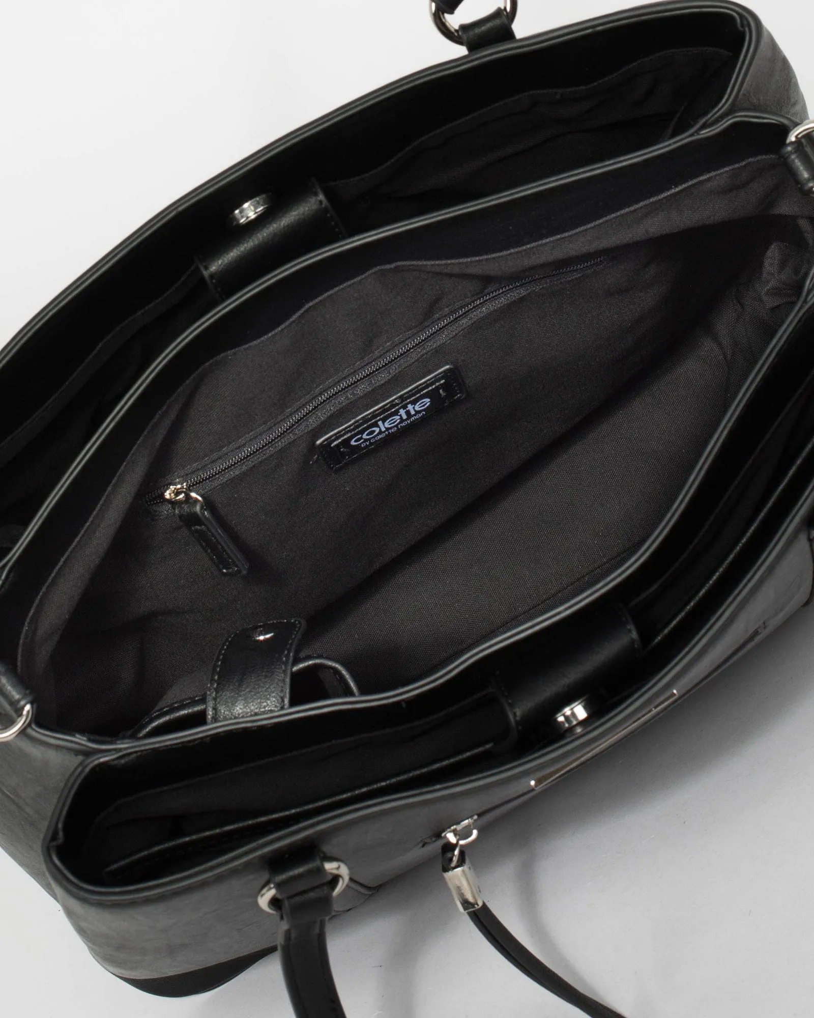 Black Lucy Tech Tote Bag