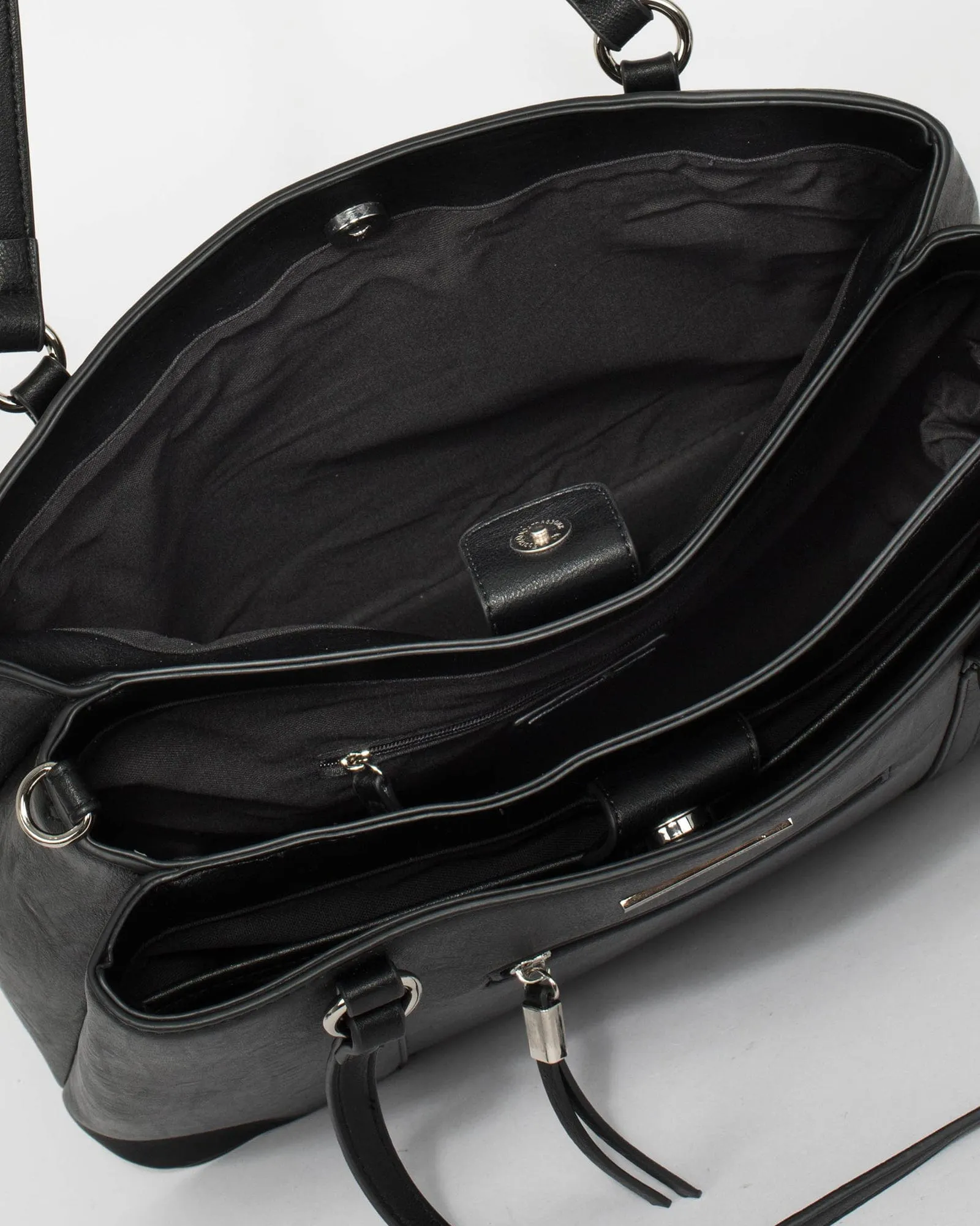 Black Lucy Tech Tote Bag