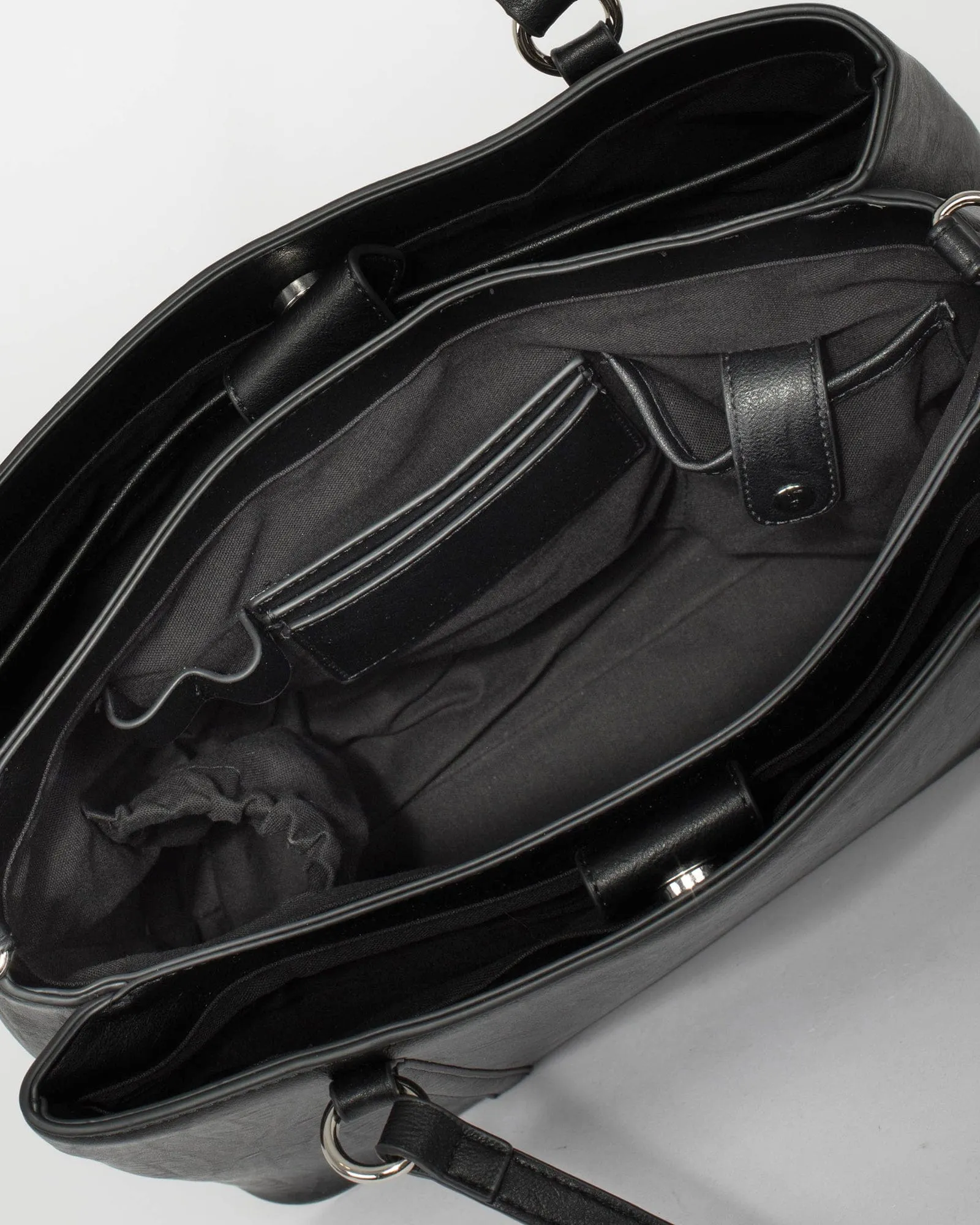 Black Lucy Tech Tote Bag