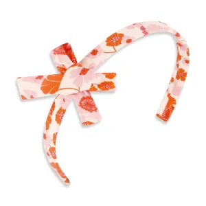 Bliss Printed Headband -- Pink Daisy Floral
