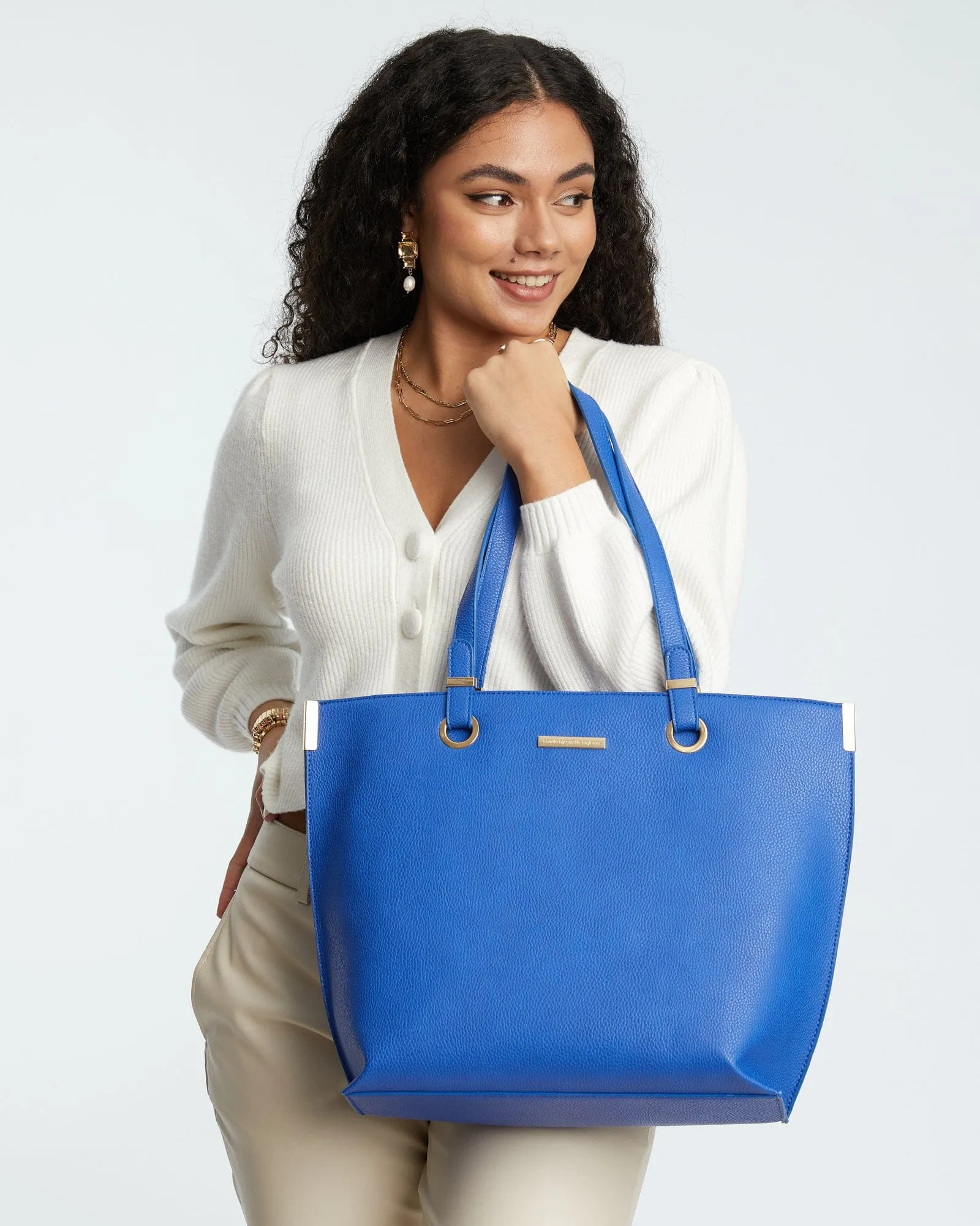 Blue Urmi Tote Bag