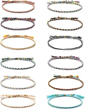 COLORFUL BLING Handmade Sea Tutle Totoise Bracelets Sets Adjustable Waterproof String Strand Bohemia Surfing Wave Bracelets for Women Friendship Anklets Foot Jewelry