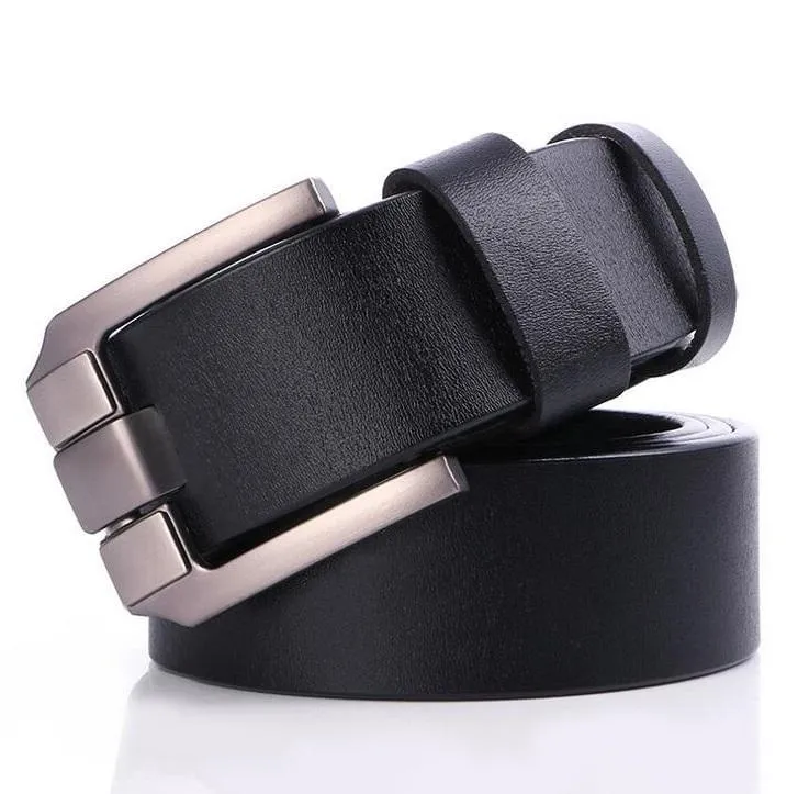 Cow Leather Black Belts ZK035