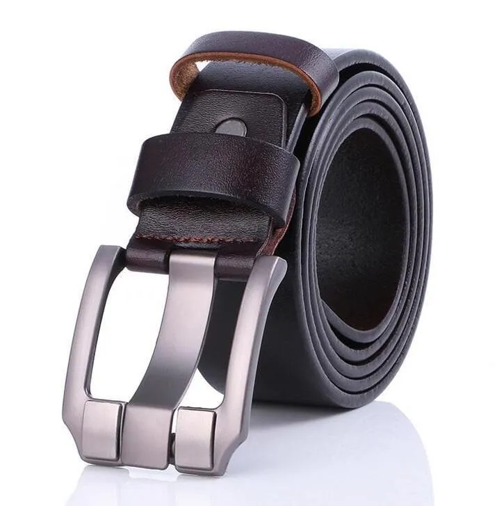 Cow Leather Black Belts ZK035
