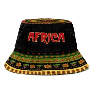 Doodle African Elements Bucket Hat