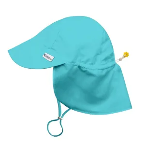 Eco Flap Hat UPF 50  - Aqua
