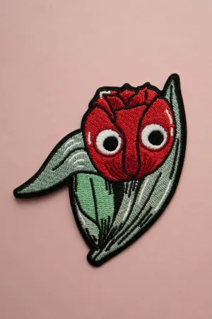 Googly Tulip Sticker Patch