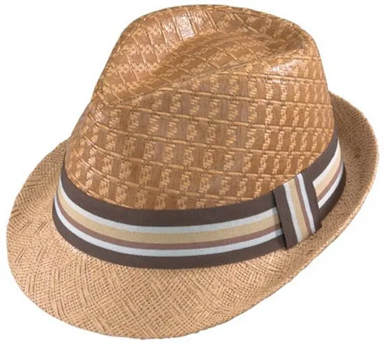 Henschel Toyo Straw Basketweave Fedora