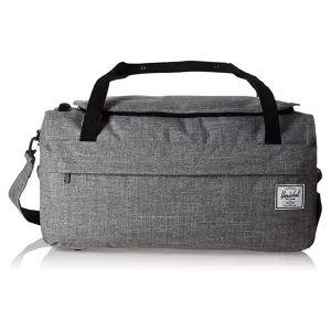 Herschel Unisex Raven Crosshatch 7L Sutton Mini Duffle Bag - 10584-00919