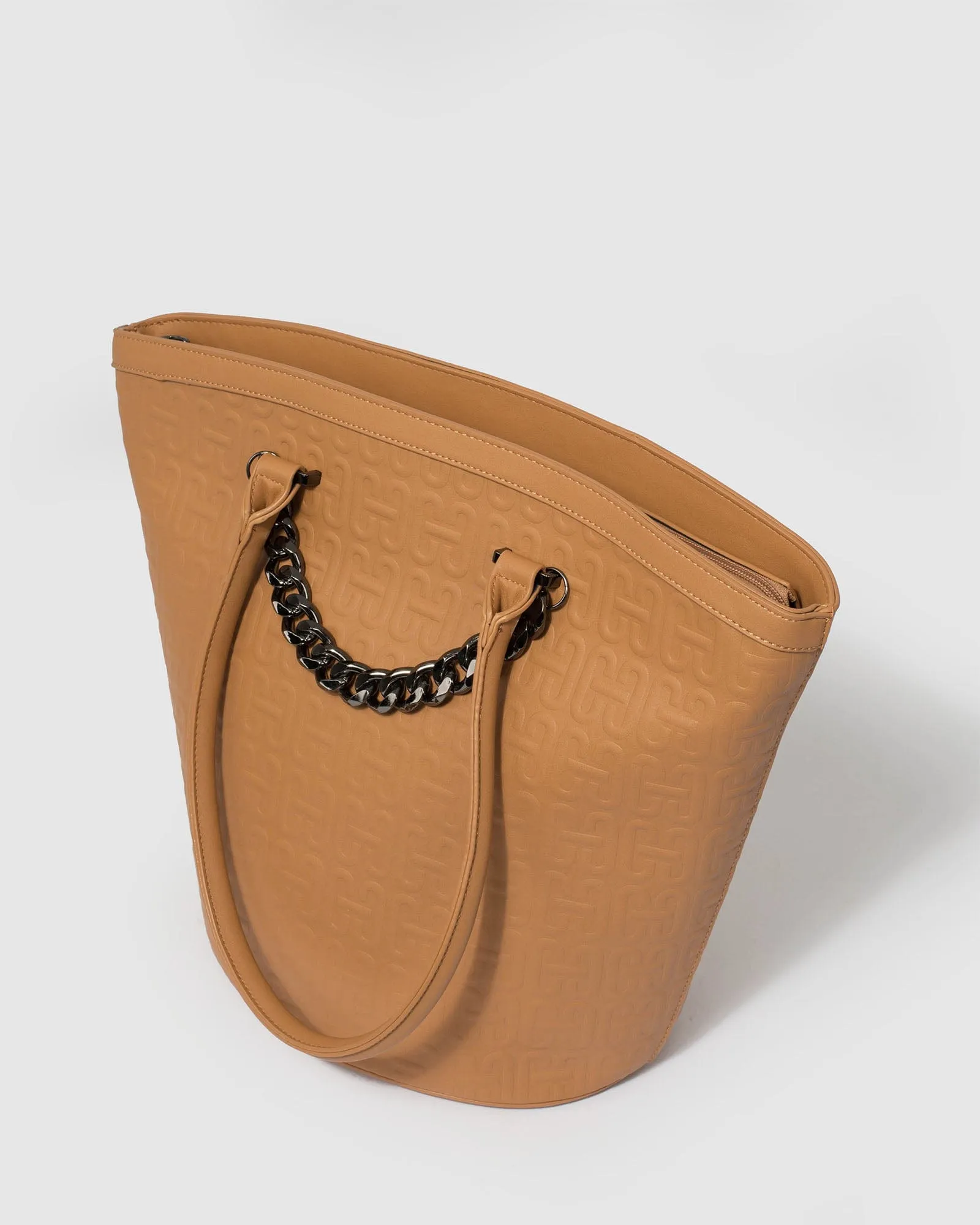 Hong Chain Caramel Tote Bag