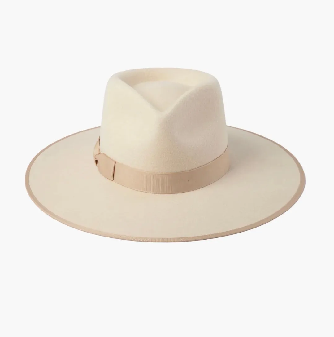 Ivory Fedora Hat