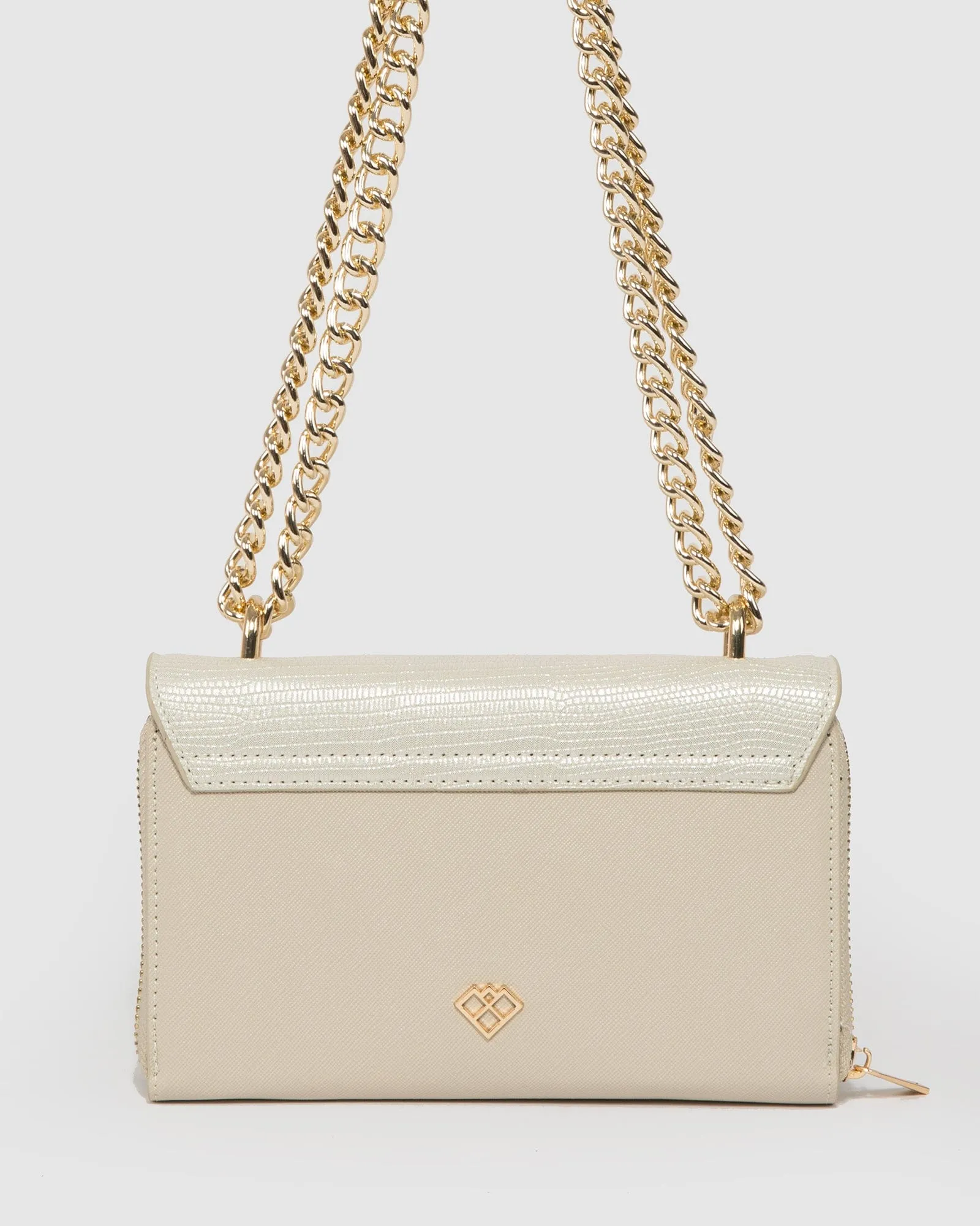 Ivory Harper Chain Crossbody Bag