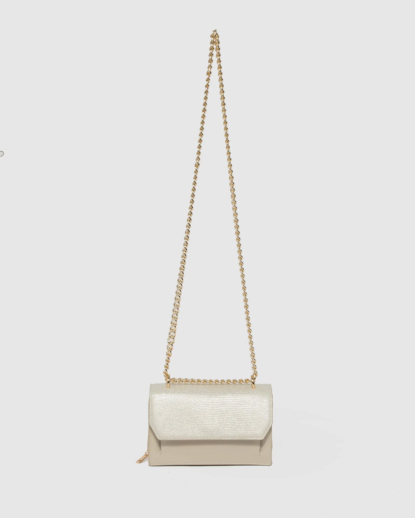 Ivory Harper Chain Crossbody Bag
