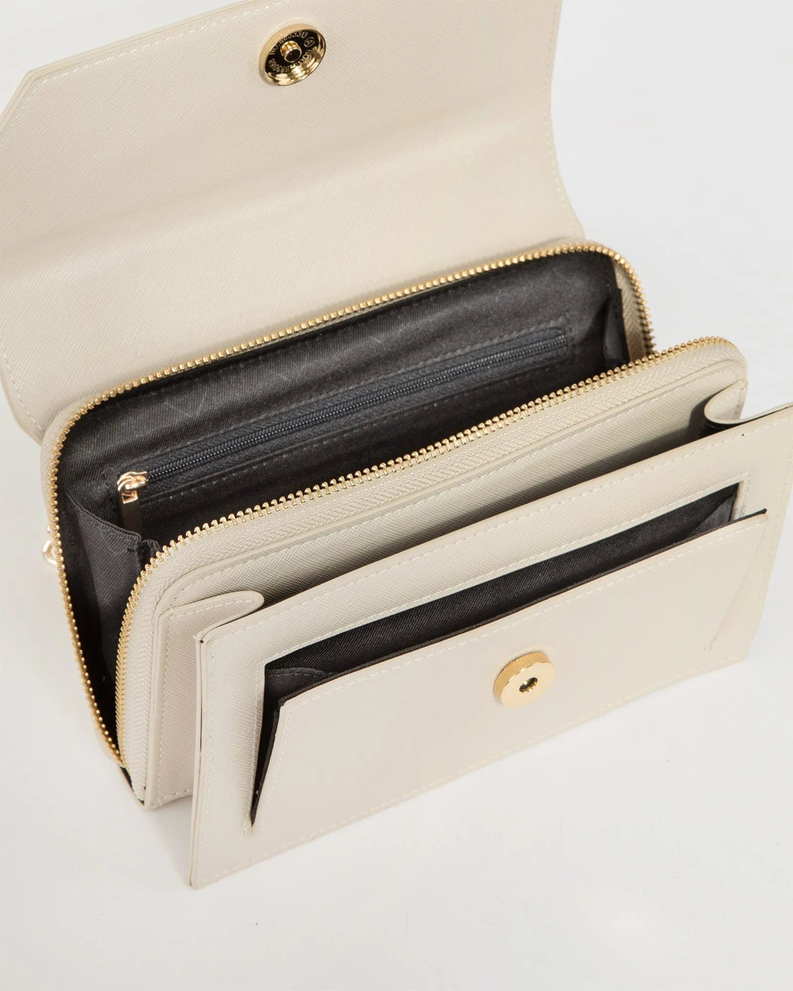Ivory Harper Chain Crossbody Bag
