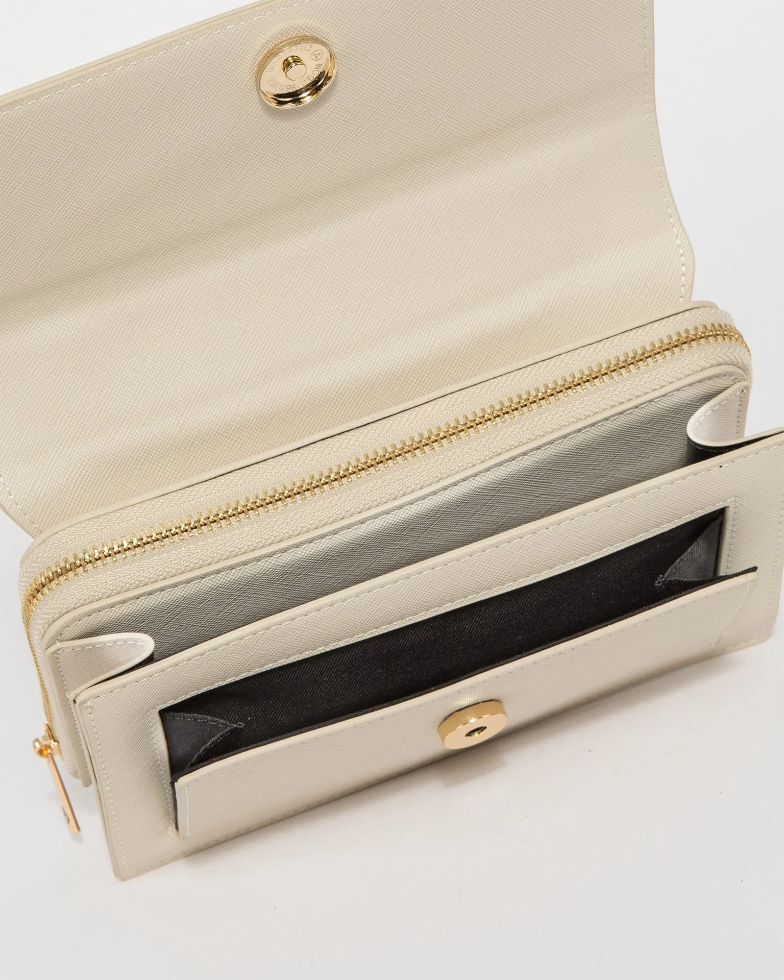 Ivory Harper Chain Crossbody Bag