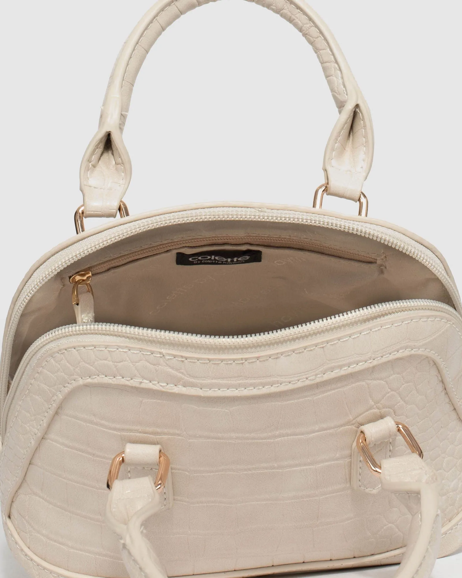 Ivory Vika Mini Tote Bag