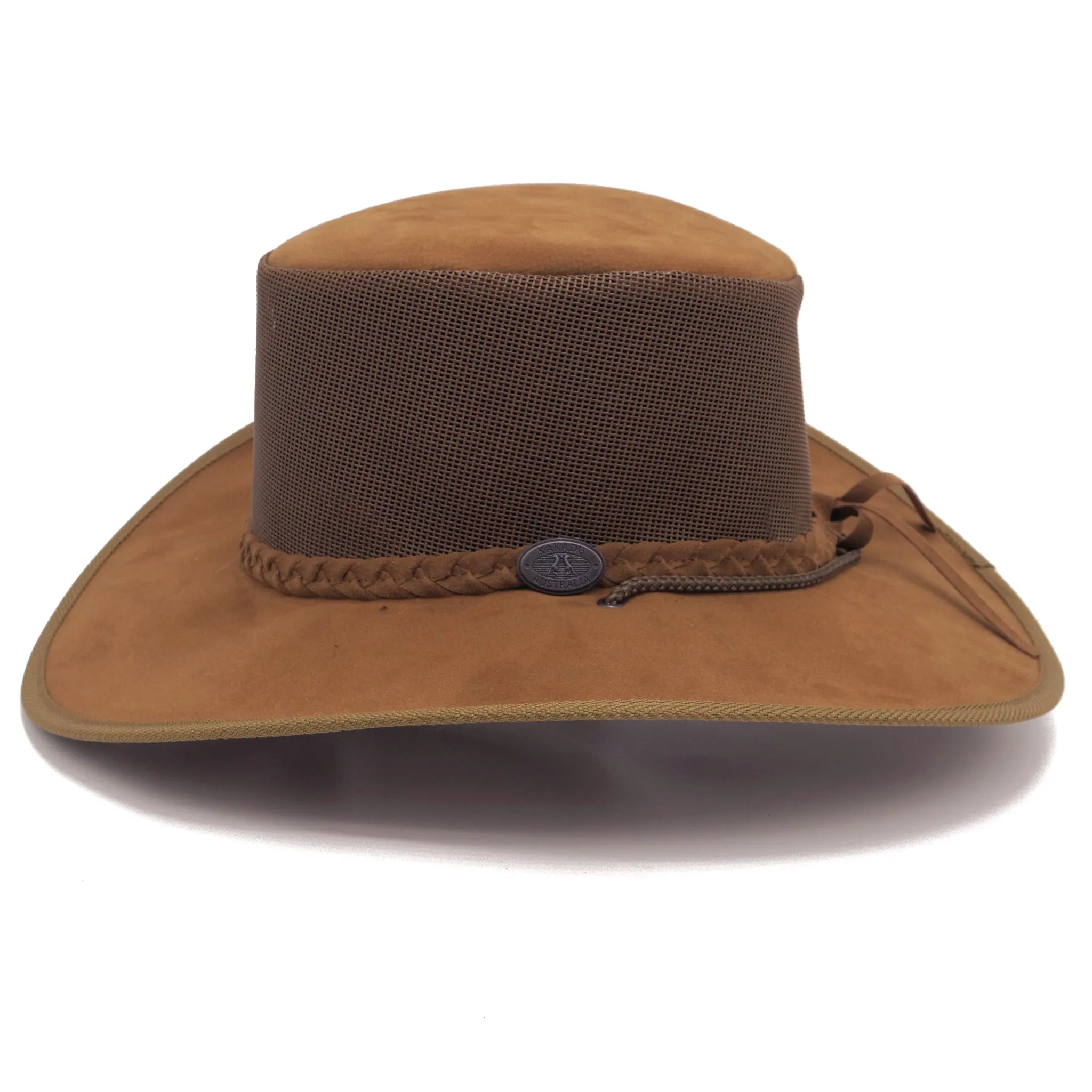 Kalgoorlie Wide Brim Soaka Breeze Hat in Chestnut