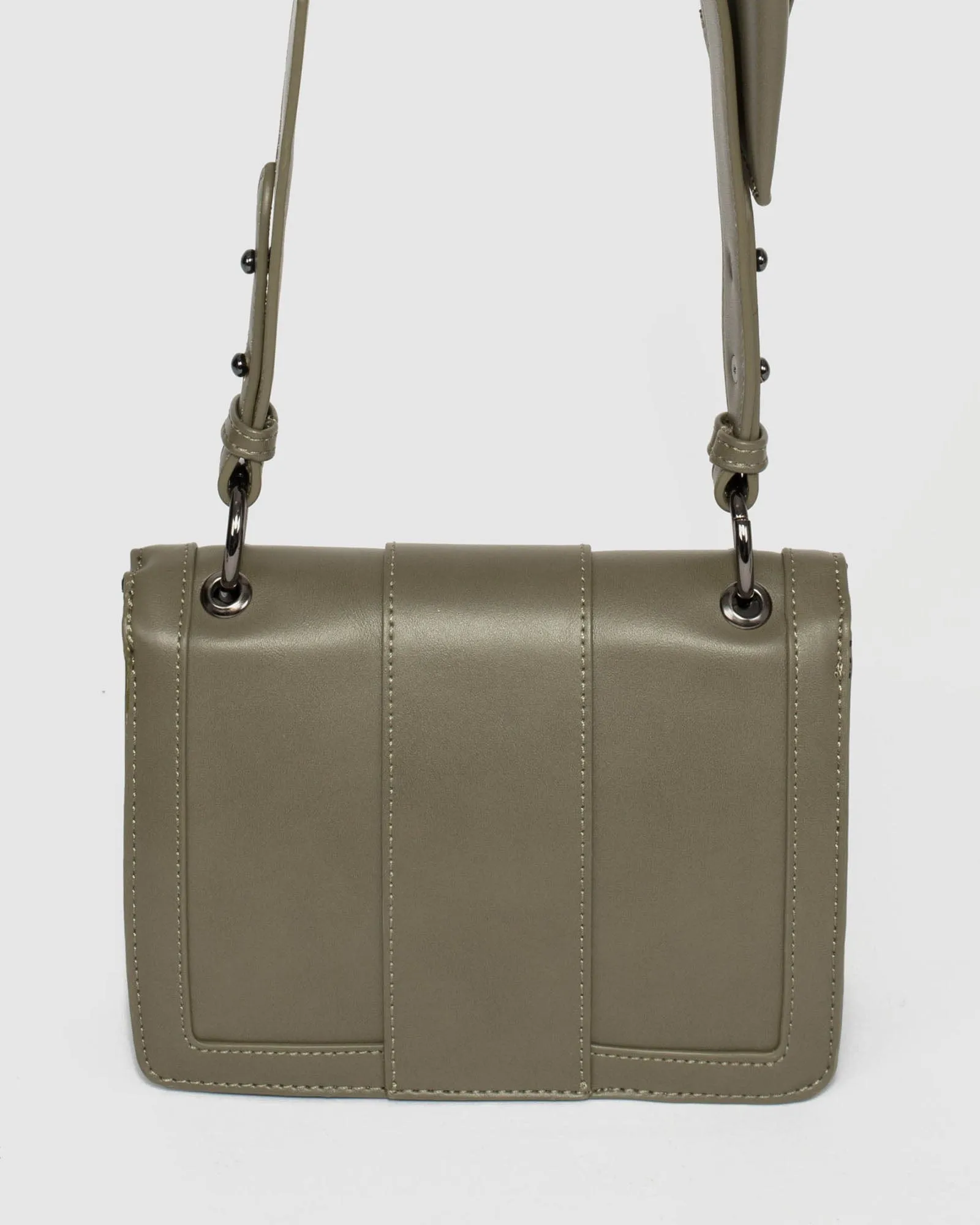 Khaki Sierra Pouch Crossbody Bag