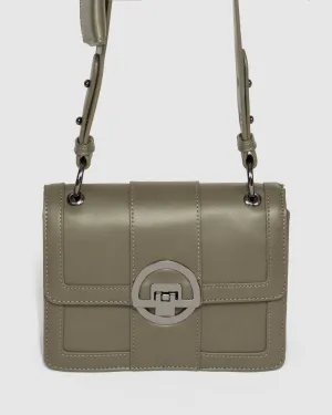 Khaki Sierra Pouch Crossbody Bag