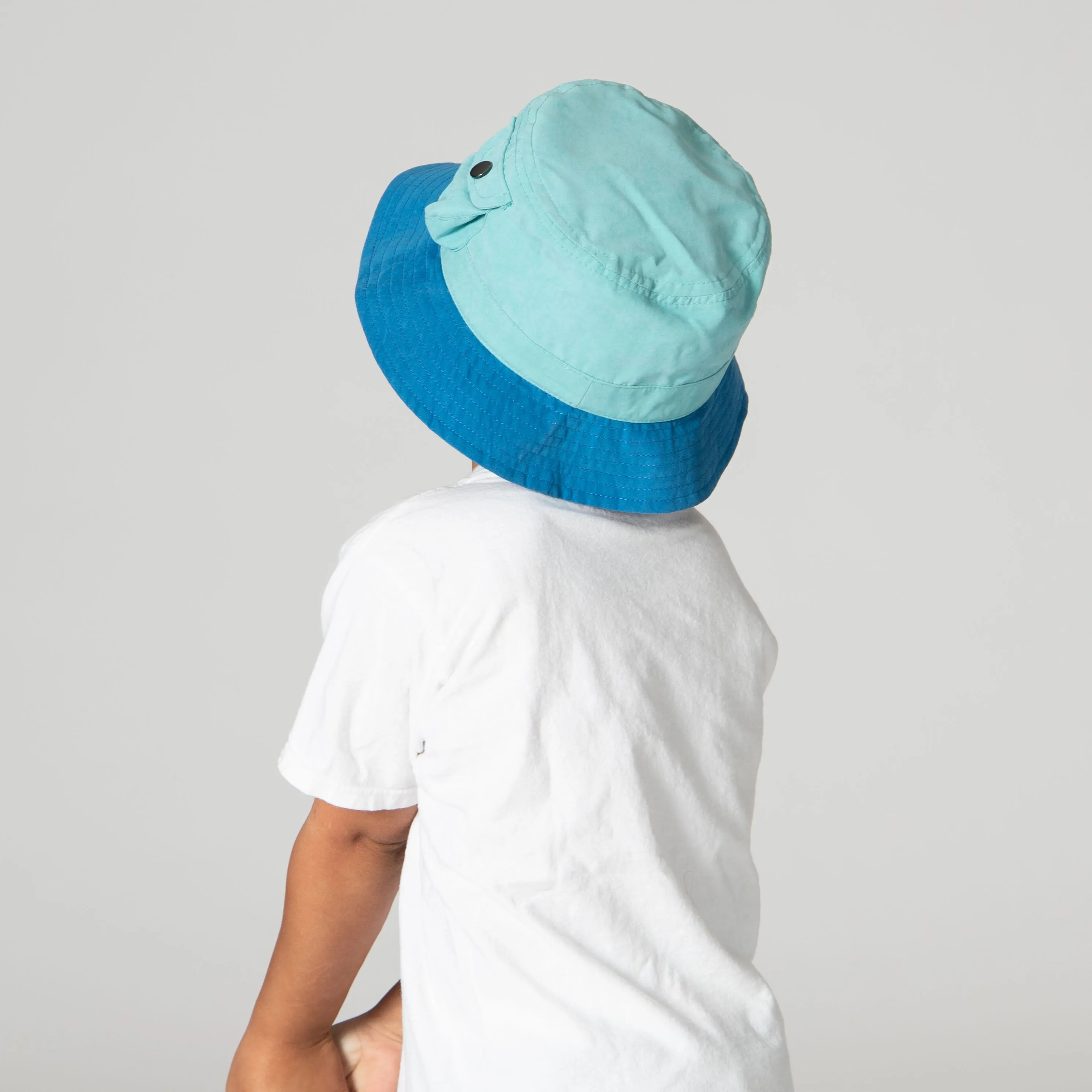 Kids Color Block Bucket Hat