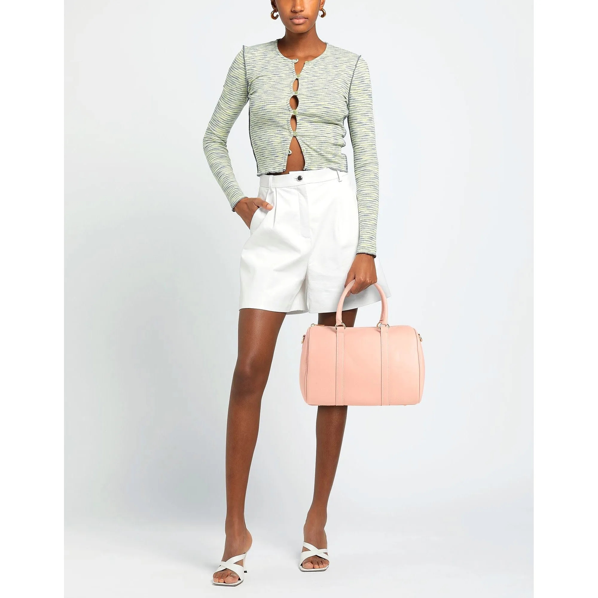 Laura Di Maggio bowler bag, pink