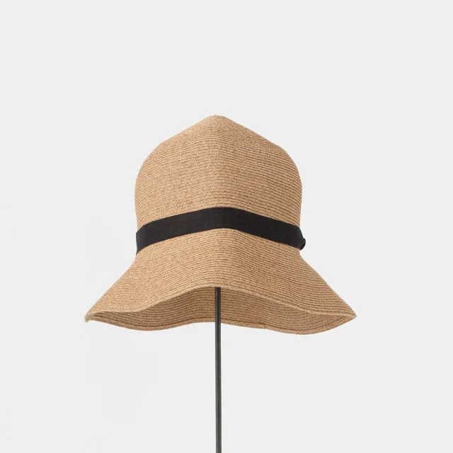 Mature Ha Wide Brim Japanese Boxed Hat - Foldable
