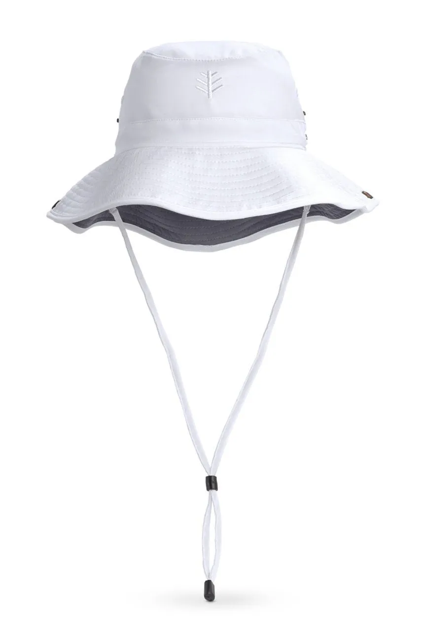 Men's Chase Featherweight Bucket Hat  |  White/Carbon