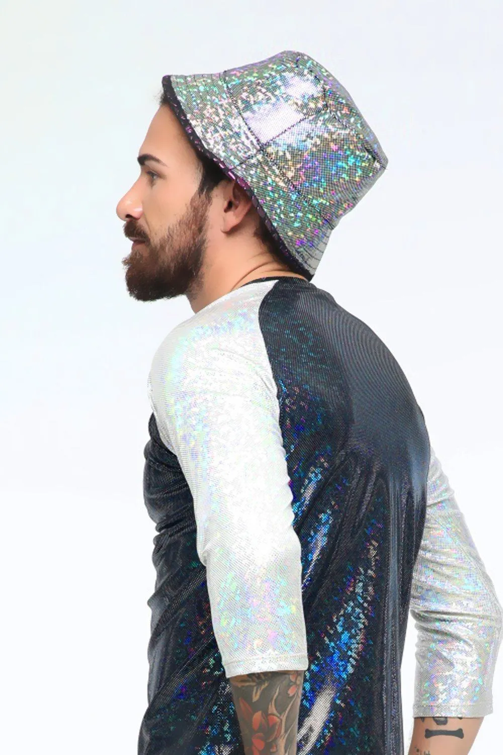 Mens Holographic Hardball Tee | 13 Colors