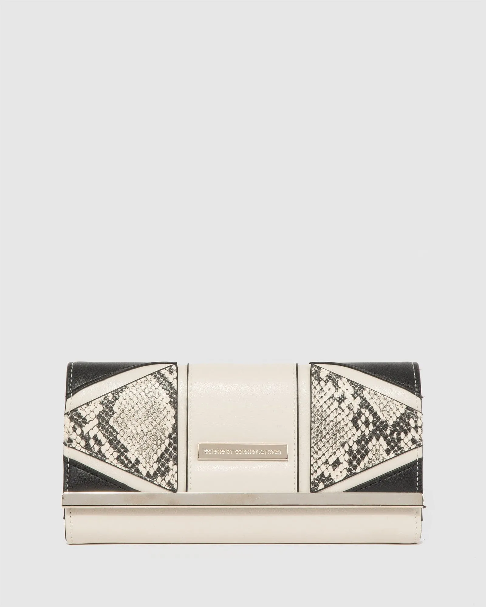 Multi Colour Natalie Triangle Panel Wallet