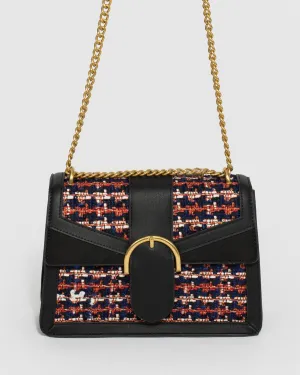 Multi Colour Rachel Print Crossbody Bag