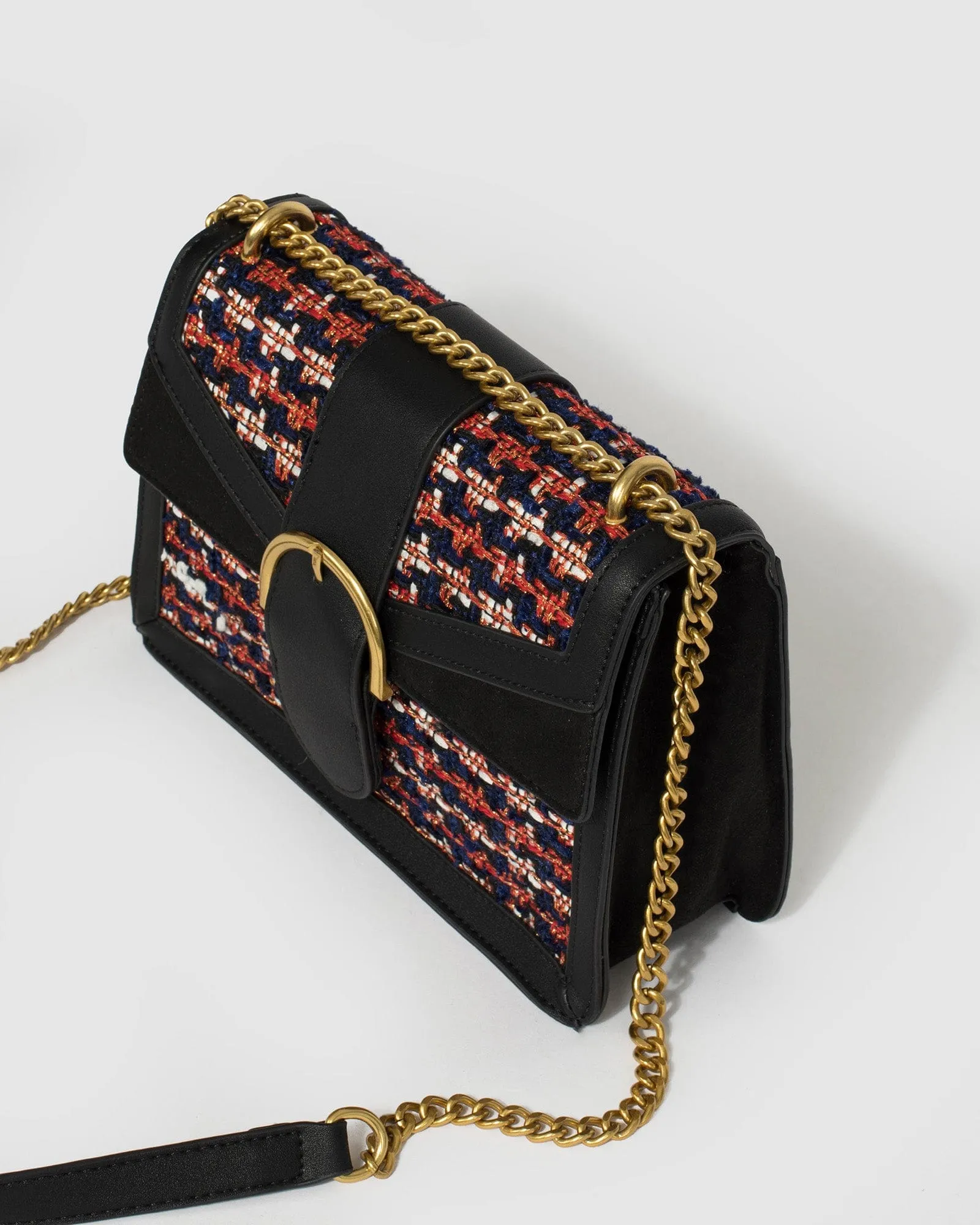 Multi Colour Rachel Print Crossbody Bag