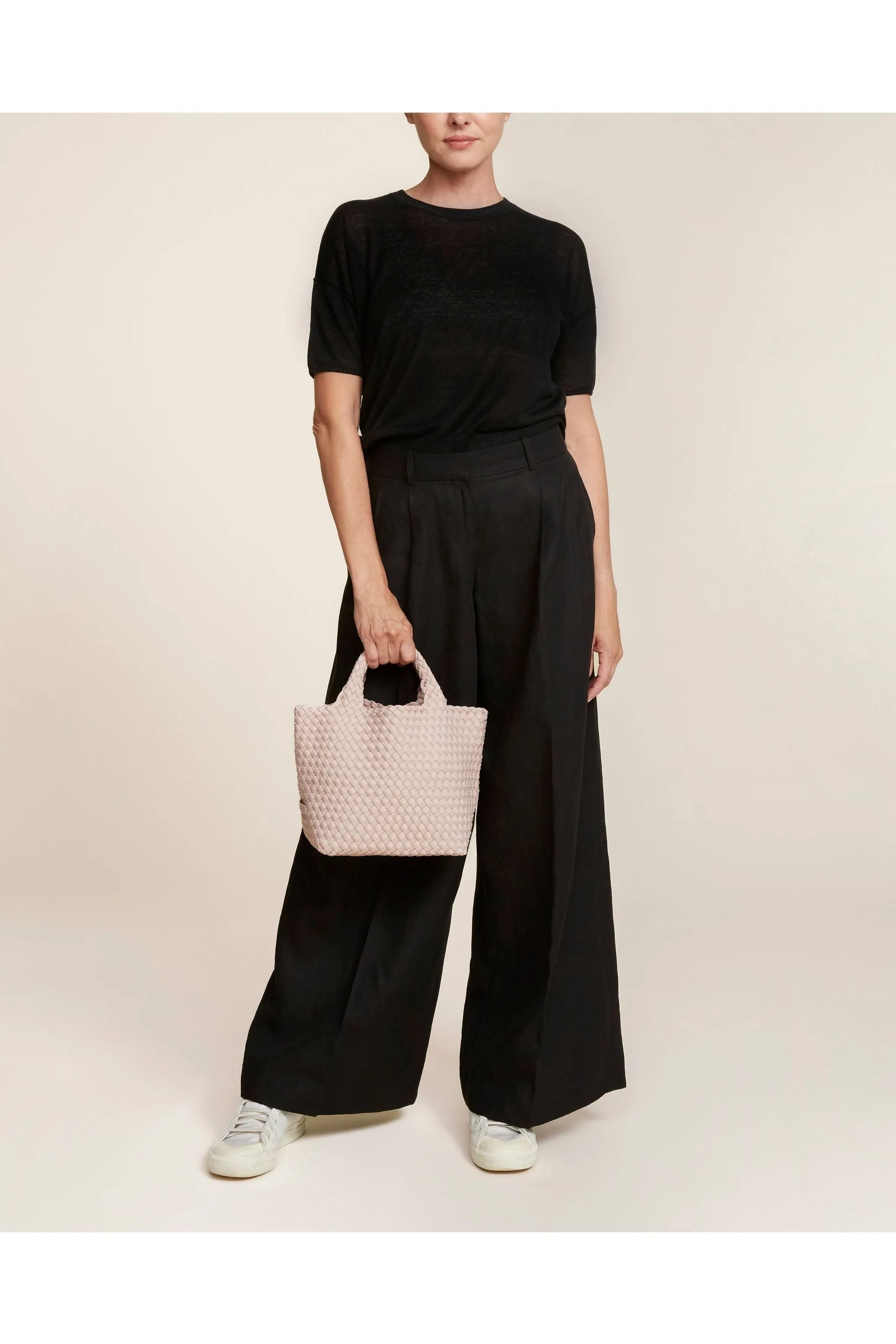 NAGHEDI St. Barth's Small Solid Bag SN0140 | Shell Pink