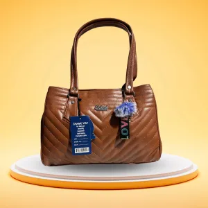 National bags Women Handbag( Brown, TPT)