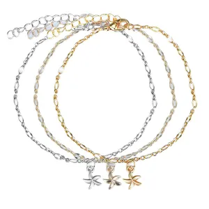 Novel Sole starfish Anklet