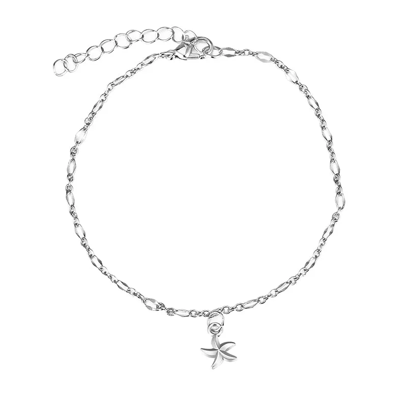 Novel Sole starfish Anklet