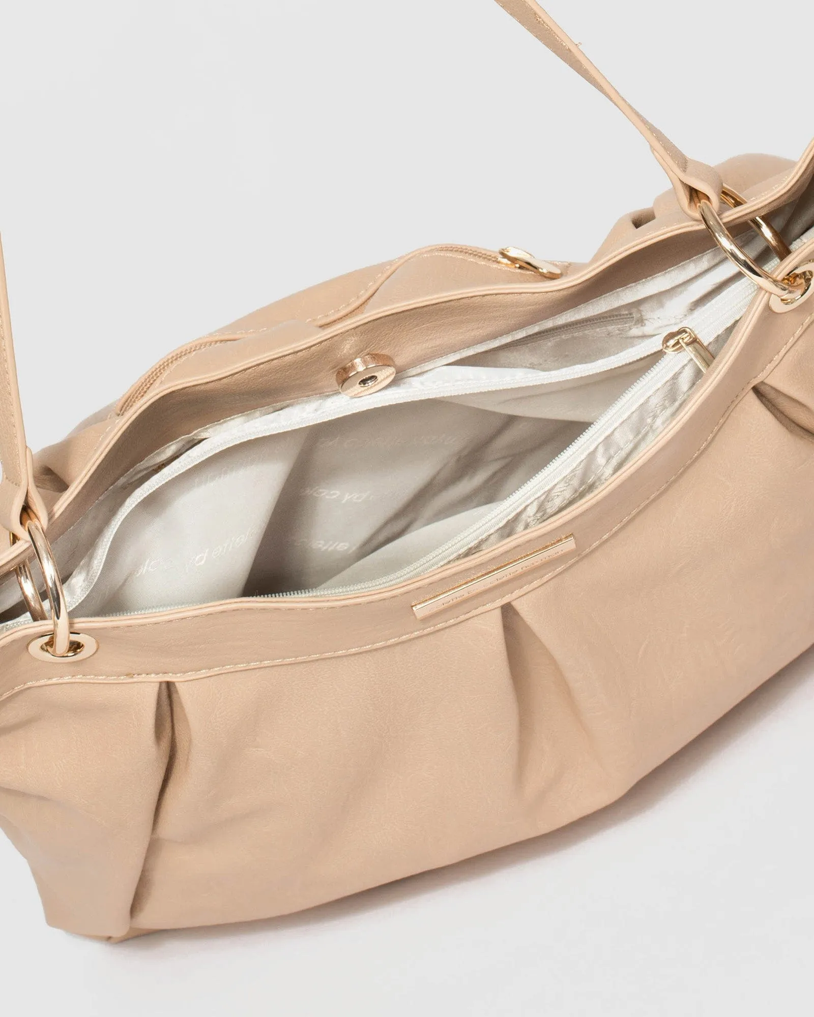 Nude Slouch Bag