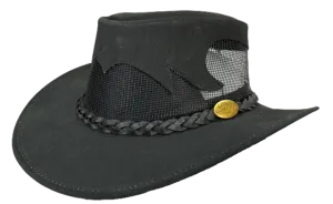OUTBACK SURVIVAL GEAR - "Summer Breeze"  HAT - BLACK S1003