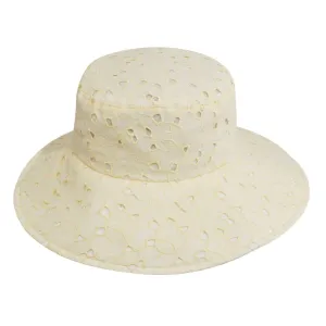 Pantropic Eyelet Sunblocker Cotton Bucket Hat