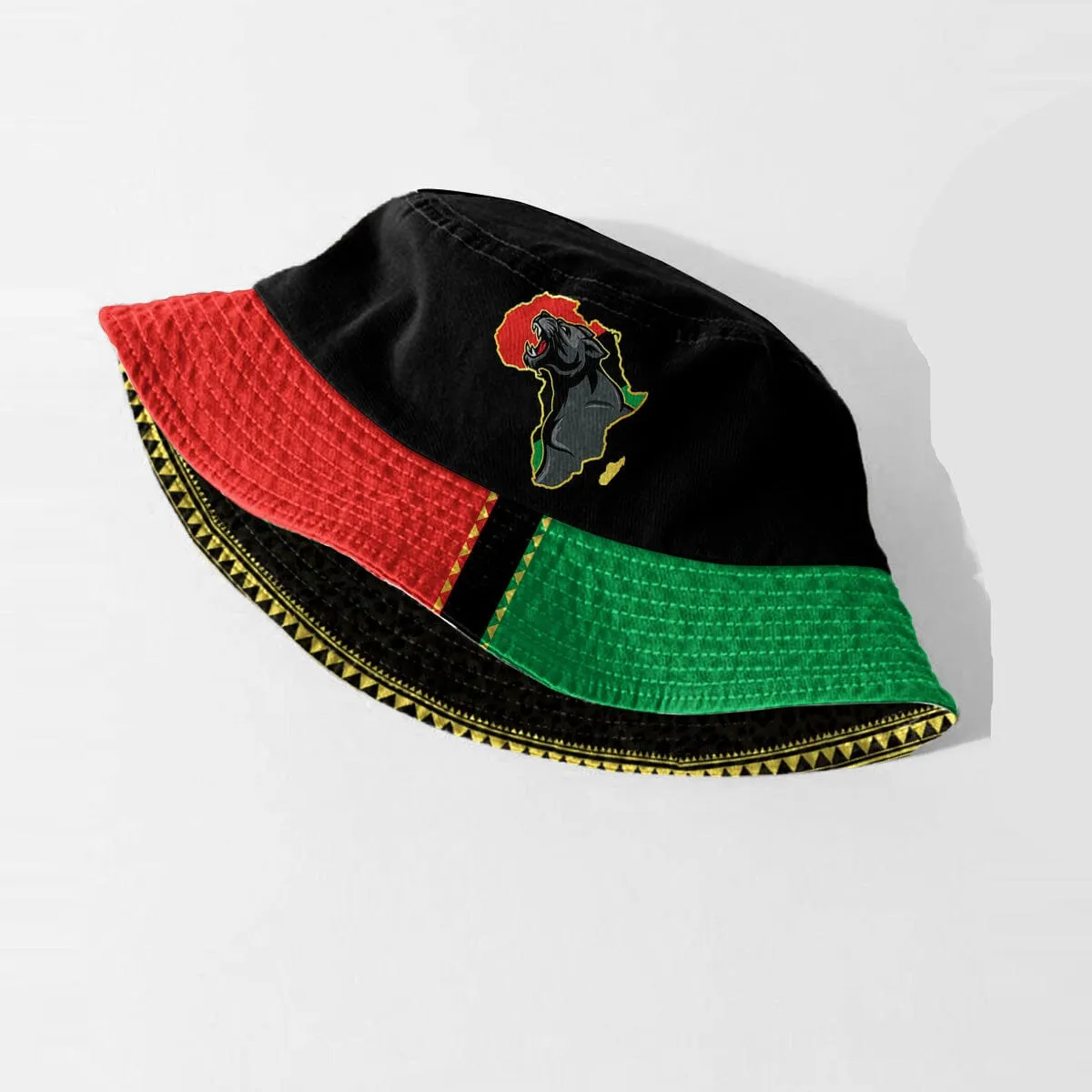 Powerful Panther Africa Reversible Bucket Hat