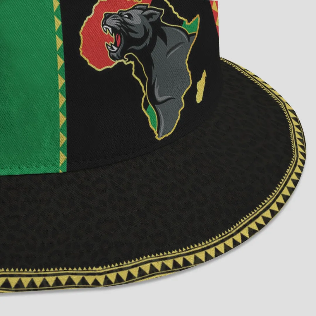 Powerful Panther Africa Reversible Bucket Hat