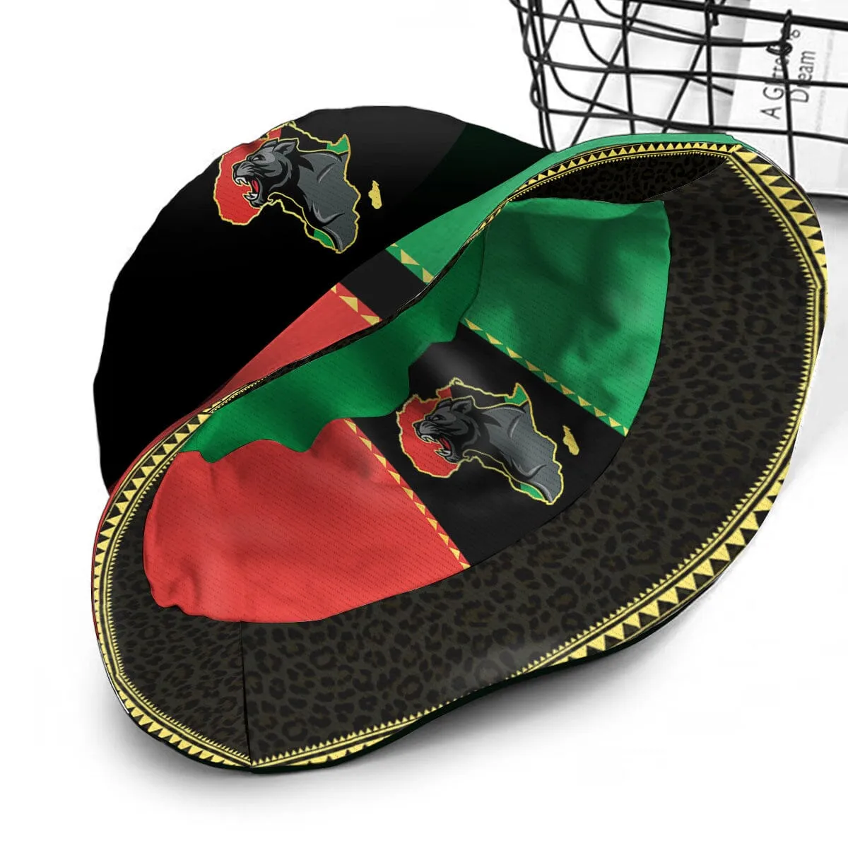 Powerful Panther Africa Reversible Bucket Hat
