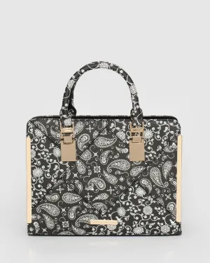 Print June Panel Tote Bag